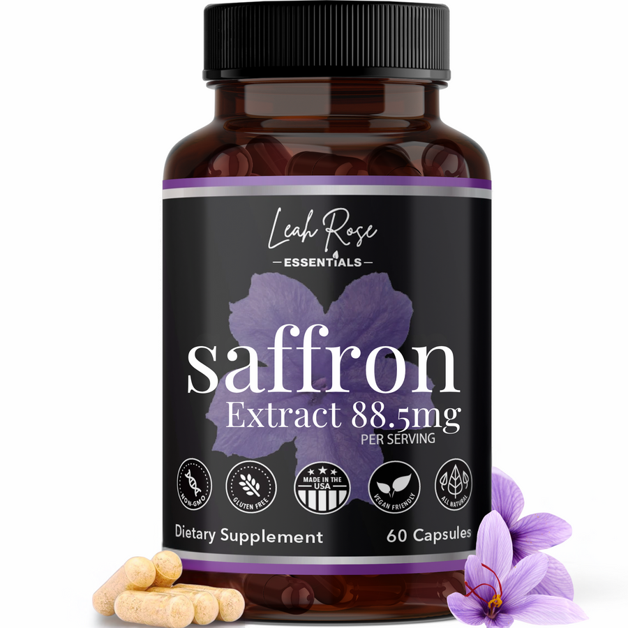 All Natural Saffron Extract 88.5mg - 60 capsules