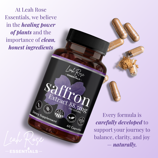 The Best Saffron Supplement of 2026. why leah rose essential saffron is the best saffron supplement for 2026