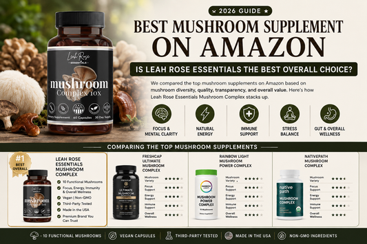 Best Mushroom Supplement on Amazon (2026)