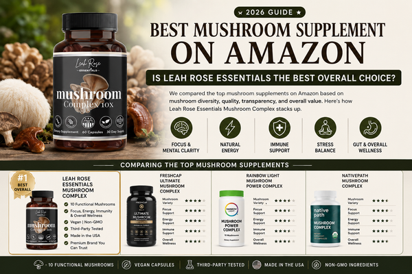 Best Mushroom Supplement on Amazon (2026)