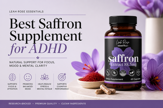 saffron supplement capsules for focus and mood support natural alternative for attention and mental clarity