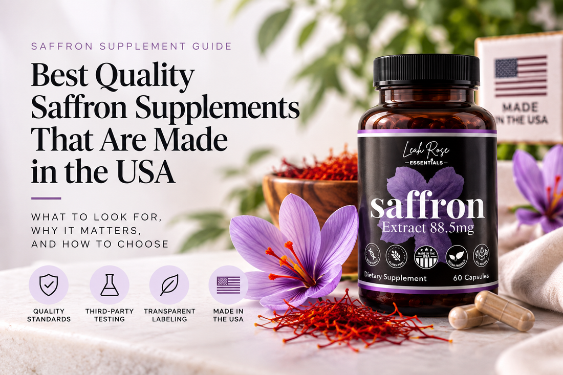 american made saffron supplements