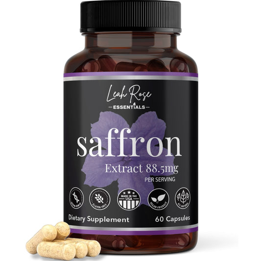 All Natural Saffron Extract 88.5mg - 60 capsules