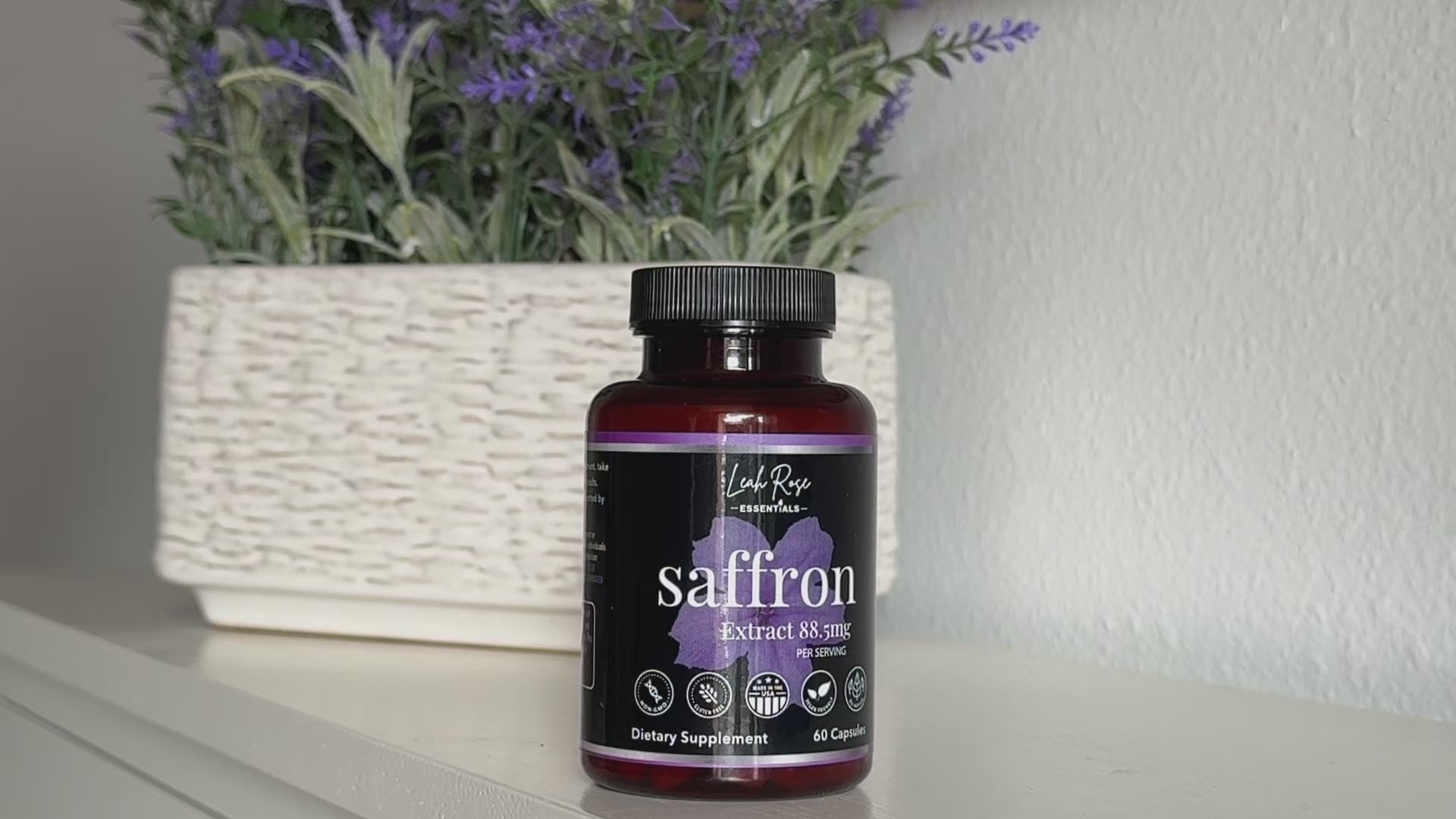 Load video: Leah Rose Essentials Saffron supplement is the best supplement you can buy. It has received thousands of 5 star reviews